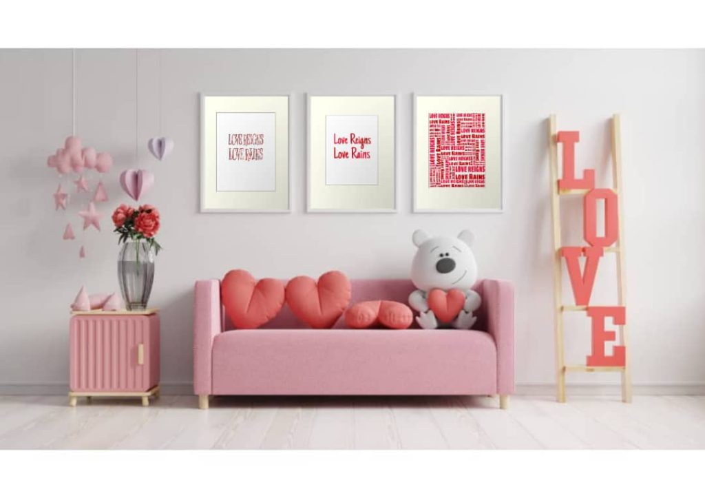 Let love reign in your home with our exclusive Valentine's Day art print collection.