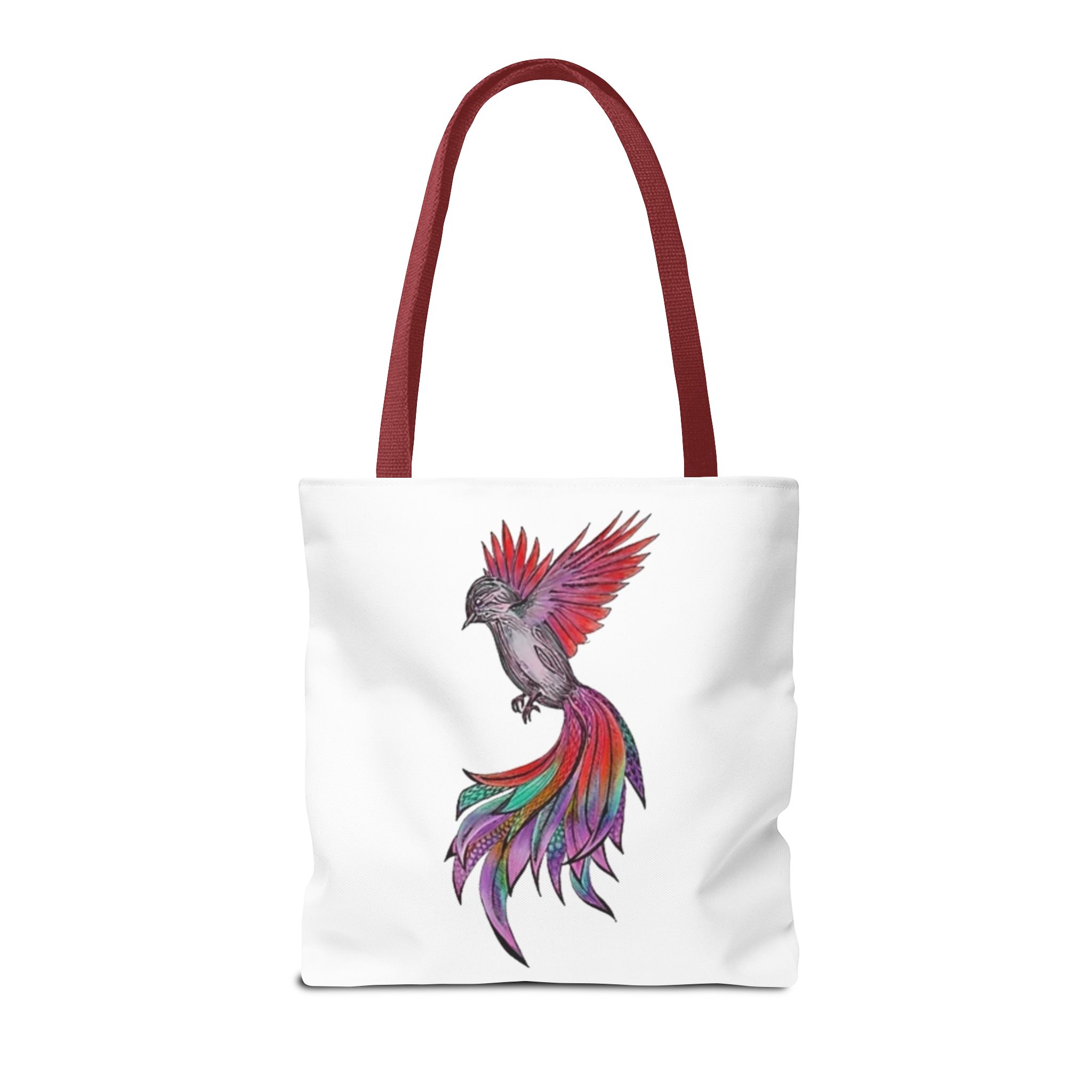 Colorful Phoenix Tote Bag - Image 10