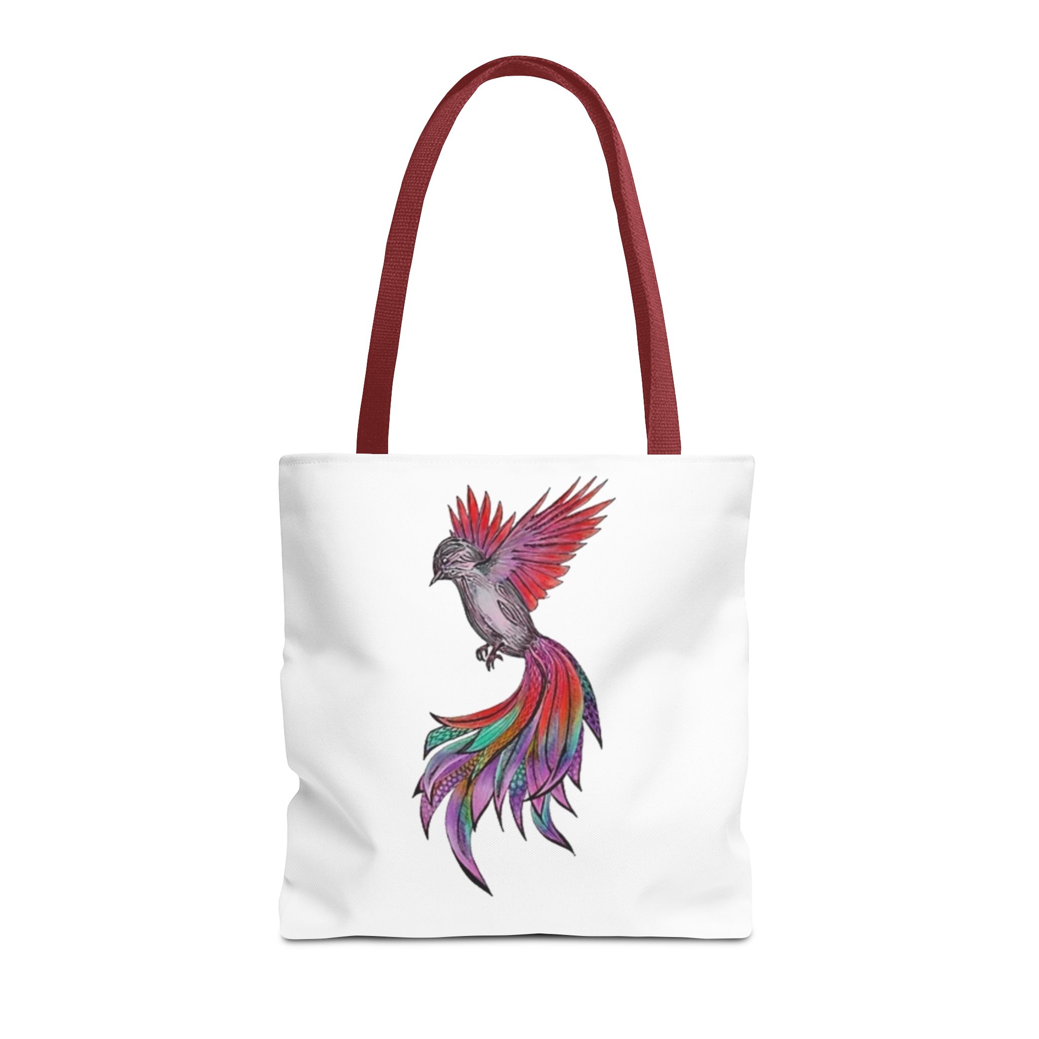 Colorful Phoenix Tote Bag - Image 9