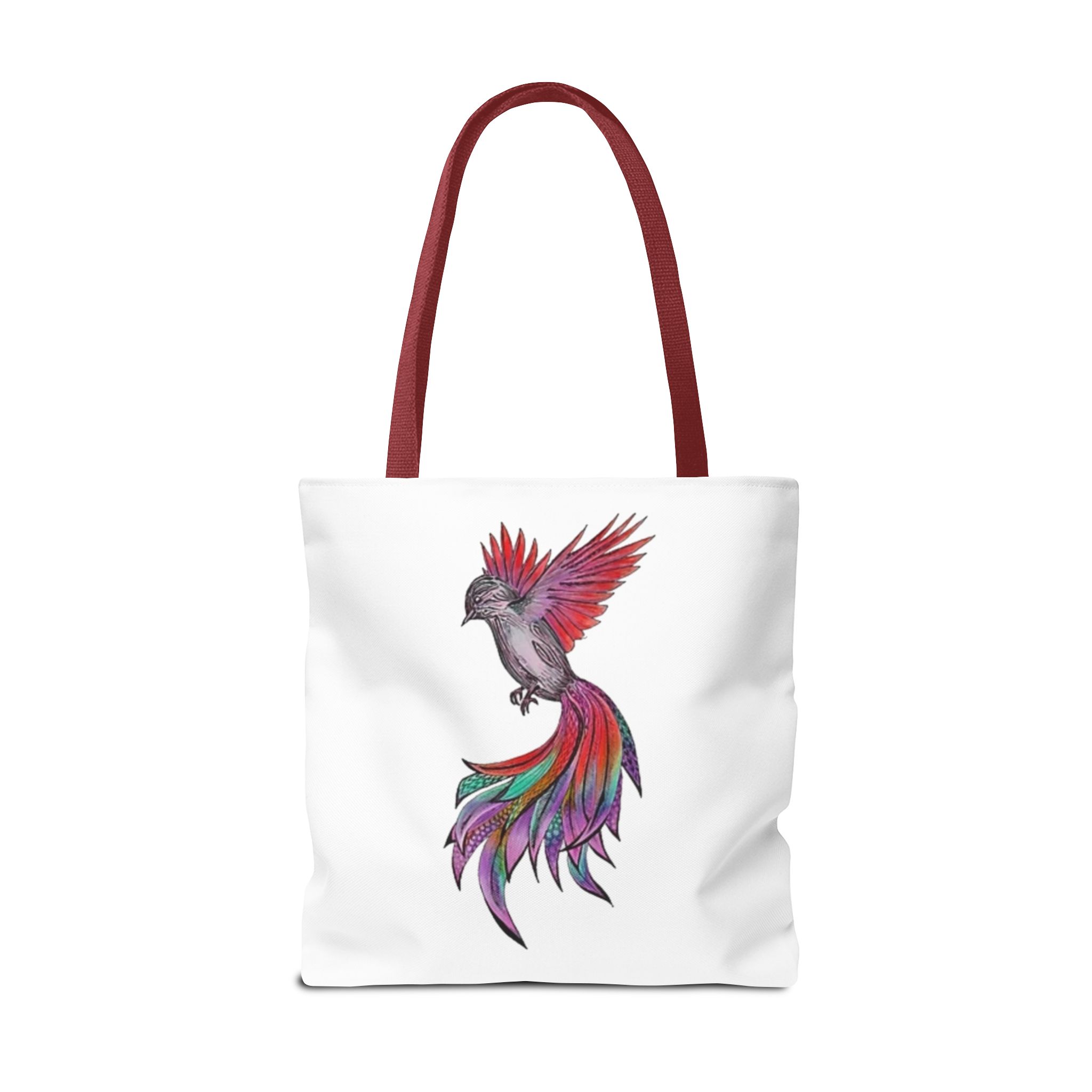Colorful Phoenix Tote Bag - Image 14